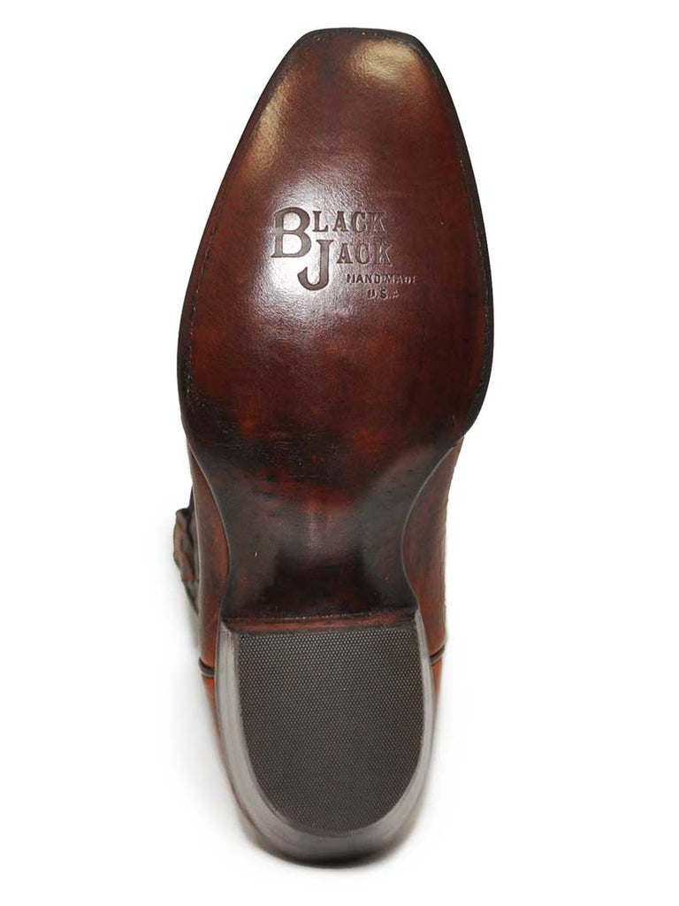 Black Jack TN489-V4 Mens Buffalo Shoulder Western Boots Tan side / front view. If you need any assistance with this item or the purchase of this item please call us at five six one seven four eight eight eight zero one Monday through Saturday 10:00a.m EST to 8:00 p.m EST