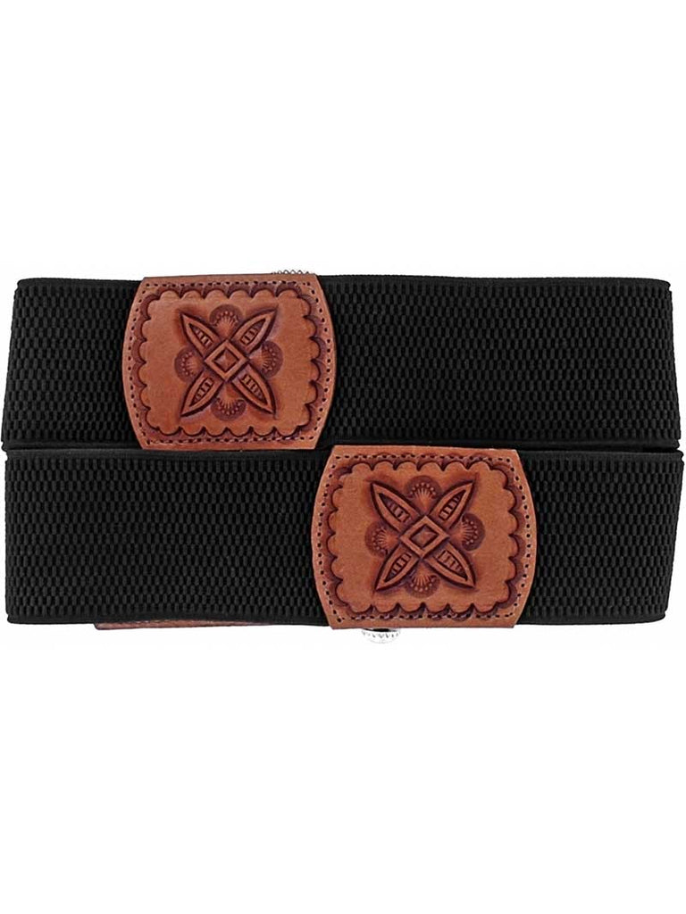 Brighton B60433 Womens Gaucho Stretch Belt Brown front view. If you need any assistance with this item or the purchase of this item please call us at five six one seven four eight eight eight zero one Monday through Saturday 10:00a.m EST to 8:00 p.m EST