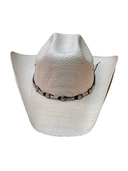 Bullhide BACKWOODS 2692 50x Straw Hat Natural full front view. If you need any assistance with this item or the purchase of this item please call us at five six one seven four eight eight eight zero one Monday through Saturday 10:00a.m EST to 8:00 p.m EST