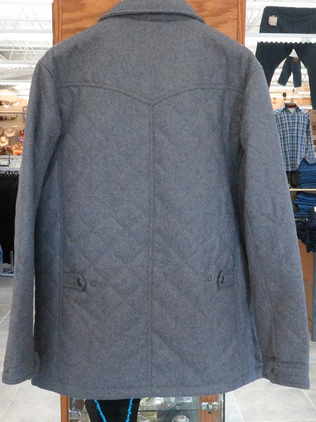 Cripple Creek CR42066 Mens Quilted Light Weight Wool Melton Coat Grey. If you need any assistance with this item or the purchase of this item please call us at five six one seven four eight eight eight zero one Monday through Saturday 10:00a.m EST to 8:00 p.m EST