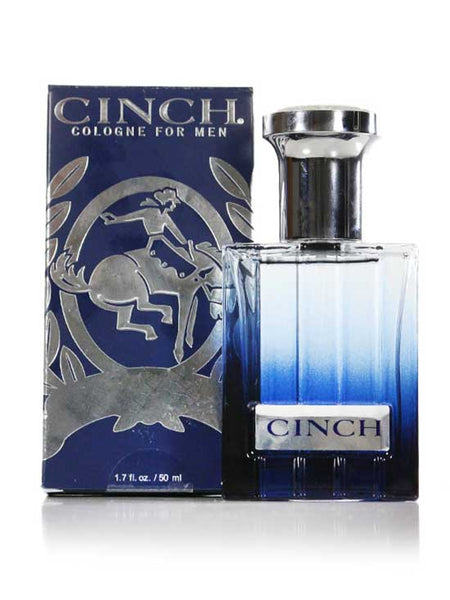 Cinch MXX1001001 Mens Authentic Classic Cologne front view of bottle and box. If you need any assistance with this item or the purchase of this item please call us at five six one seven four eight eight eight zero one Monday through Saturday 10:00a.m EST to 8:00 p.m EST