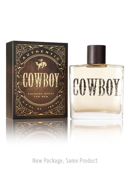 Authentic Mens Western Cowboy Cologne 90092 New Package  If you need any assistance with this item or the purchase of this item please call us at five six one seven four eight eight eight zero one Monday through Satuday 10:00 a.m. EST to 8:00 p.m. EST