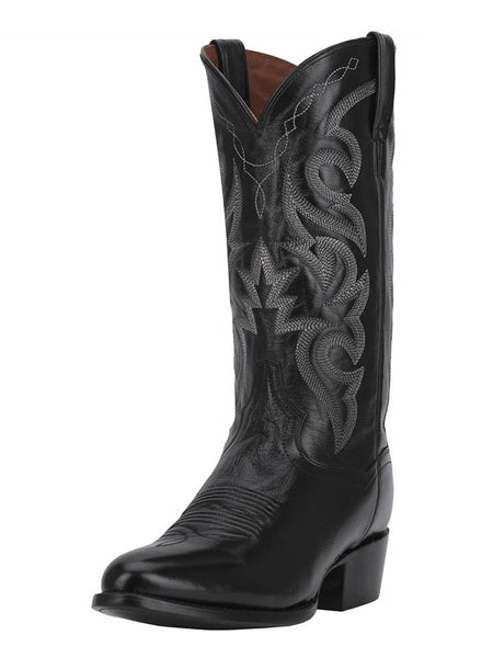 Dan Post DP2110R Mens Milwaukee Western Boot Black Side and Front view. If you need any assistance with this item or the purchase of this item please call us at five six one seven four eight eight eight zero one Monday through Saturday 10:00a.m EST to 8:00 p.m EST