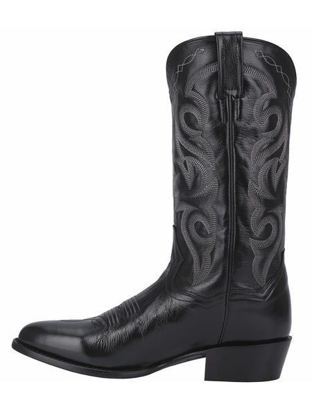 Dan Post DP2110R Mens Milwaukee Western Boot Black Side view. If you need any assistance with this item or the purchase of this item please call us at five six one seven four eight eight eight zero one Monday through Saturday 10:00a.m EST to 8:00 p.m EST