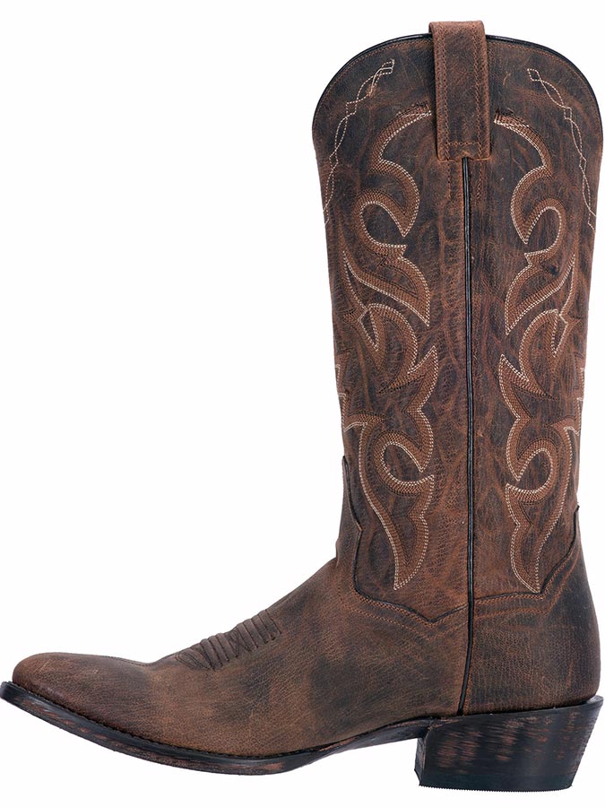 Dan Post DP2159 Mens Renegade Western Boot Bay Apache Side and Front view. If you need any assistance with this item or the purchase of this item please call us at five six one seven four eight eight eight zero one Monday through Saturday 10:00a.m EST to 8:00 p.m EST