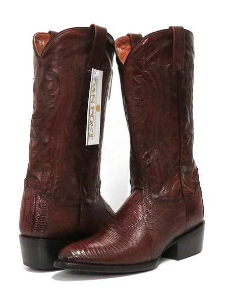 Dan Post DP2351R Mens Raleigh Lizard Western Boot Antique Tan Front and Back view. If you need any assistance with this item or the purchase of this item please call us at five six one seven four eight eight eight zero one Monday through Saturday 10:00a.m EST to 8:00 p.m EST