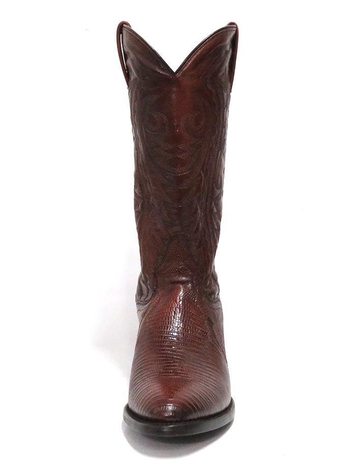 Dan Post DP2351R Mens Raleigh Lizard Western Boot Antique Tan Front and Back view. If you need any assistance with this item or the purchase of this item please call us at five six one seven four eight eight eight zero one Monday through Saturday 10:00a.m EST to 8:00 p.m EST