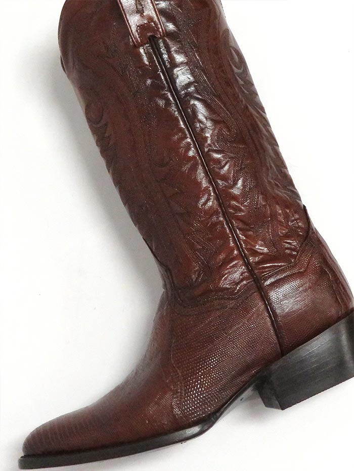 Dan Post DP2351R Mens Raleigh Lizard Western Boot Antique Tan Front and Back view. If you need any assistance with this item or the purchase of this item please call us at five six one seven four eight eight eight zero one Monday through Saturday 10:00a.m EST to 8:00 p.m EST
