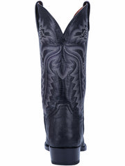 Dan Post DP3050R Mens Winston Lizard R-Toe Western Boots Black back view. If you need any assistance with this item or the purchase of this item please call us at five six one seven four eight eight eight zero one Monday through Saturday 10:00a.m EST to 8:00 p.m EST