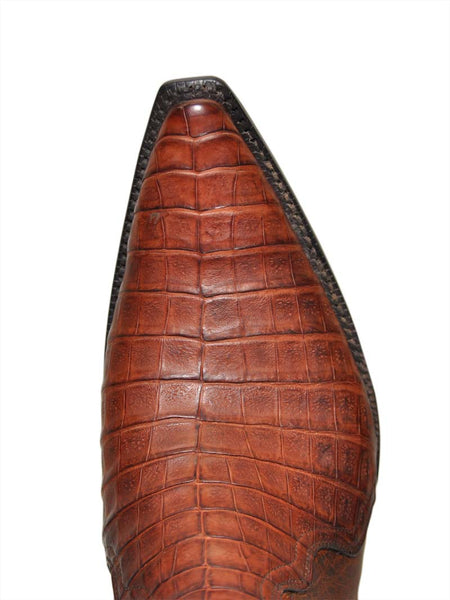 Black Jack 7125-54 Cigar Caiman Belly Triad Boots Tan. If you need any assistance with this item or the purchase of this item please call us at five six one seven four eight eight eight zero one Monday through Saturday 10:00a.m EST to 8:00 p.m EST
