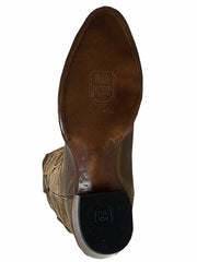 Dan Post DP26682 Mens Albany Western Boot Tan sole view. If you need any assistance with this item or the purchase of this item please call us at five six one seven four eight eight eight zero one Monday through Saturday 10:00a.m EST to 8:00 p.m EST