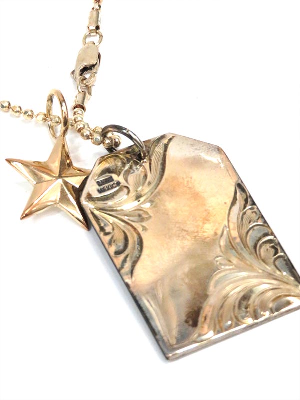 Elk Creek V16-161 Womens Lucky You Western Charm Necklace front view. If you need any assistance with this item or the purchase of this item please call us at five six one seven four eight eight eight zero one Monday through Saturday 10:00a.m EST to 8:00 p.m EST