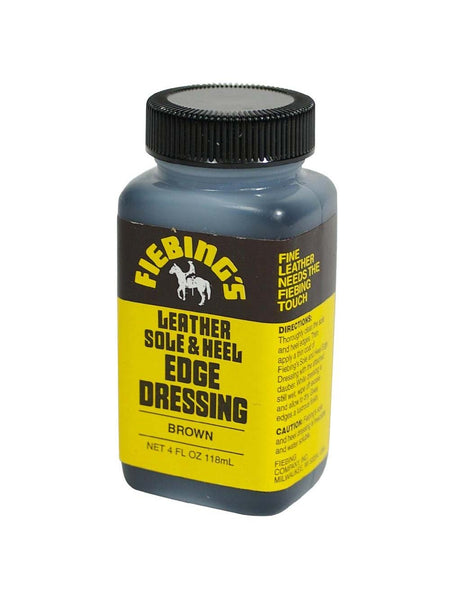Fiebing's Leather Sole & Heel Edge Dressing 4oz J.C. Western Wear Fiebing's Leather Sole & Heel Edge Dressing 4oz J.C. Western Wear