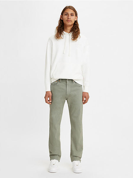 Levis 005052292 Mens 505 Regular Fit Straight Leg Jeans Shadow front view. If you need any assistance with this item or the purchase of this item please call us at five six one seven four eight eight eight zero one Monday through Saturday 10:00a.m EST to 8:00 p.m EST