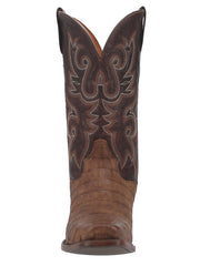 Dan Post DP3076 Mens Leather Mantle Western Cowboy Boot Tan front view. If you need any assistance with this item or the purchase of this item please call us at five six one seven four eight eight eight zero one Monday through Saturday 10:00a.m EST to 8:00 p.m EST