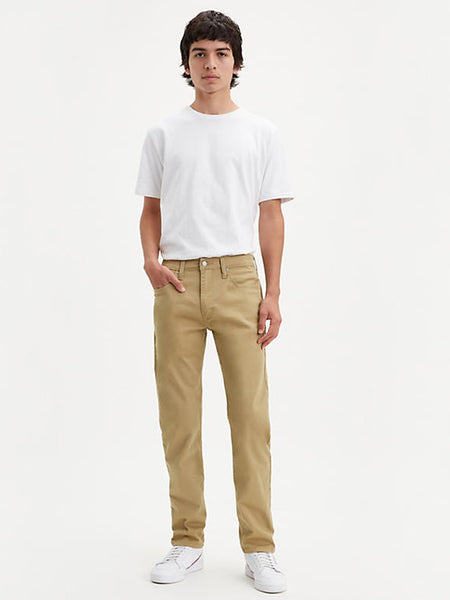 Levis 295070639 Mens 502 Taper Regular Fit Jeans Harvest Gold front view. If you need any assistance with this item or the purchase of this item please call us at five six one seven four eight eight eight zero one Monday through Saturday 10:00a.m EST to 8:00 p.m EST