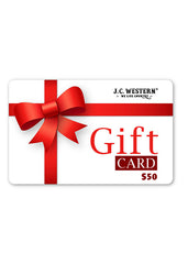 $50.00 Gift Card. If you need any assistance with this item or the purchase of this item please call us at five six one seven four eight eight eight zero one Monday through Saturday 10:00a.m EST to 8:00 p.m EST