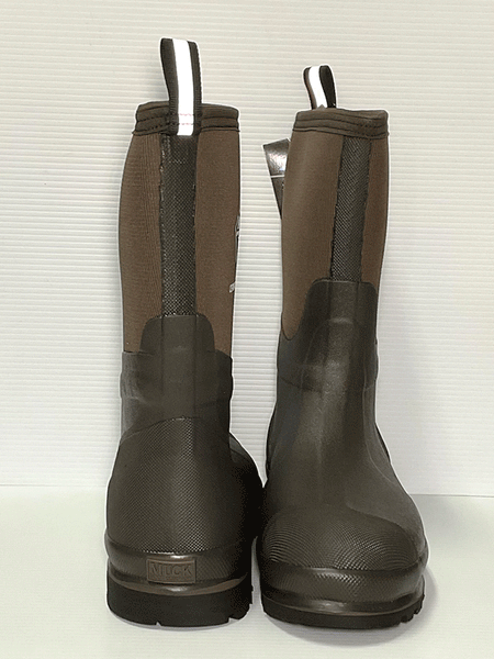 Muck CMCT-900 Mens Chore Cool Mid Boot Brown front and back view