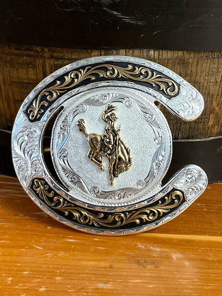 Western horses horse horseshoe farrier belt buckle HORSE SHOE CABALLO Herradura Cowboy Western Alpaca Belt  main image 4