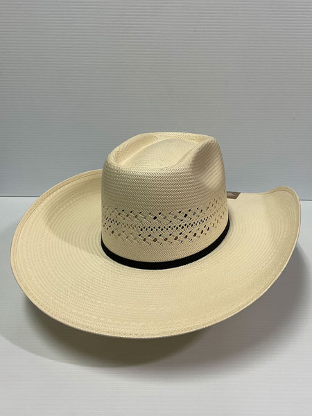 Twister T73265 Mens 20X Shantung Cowboy Hat Ivory back view