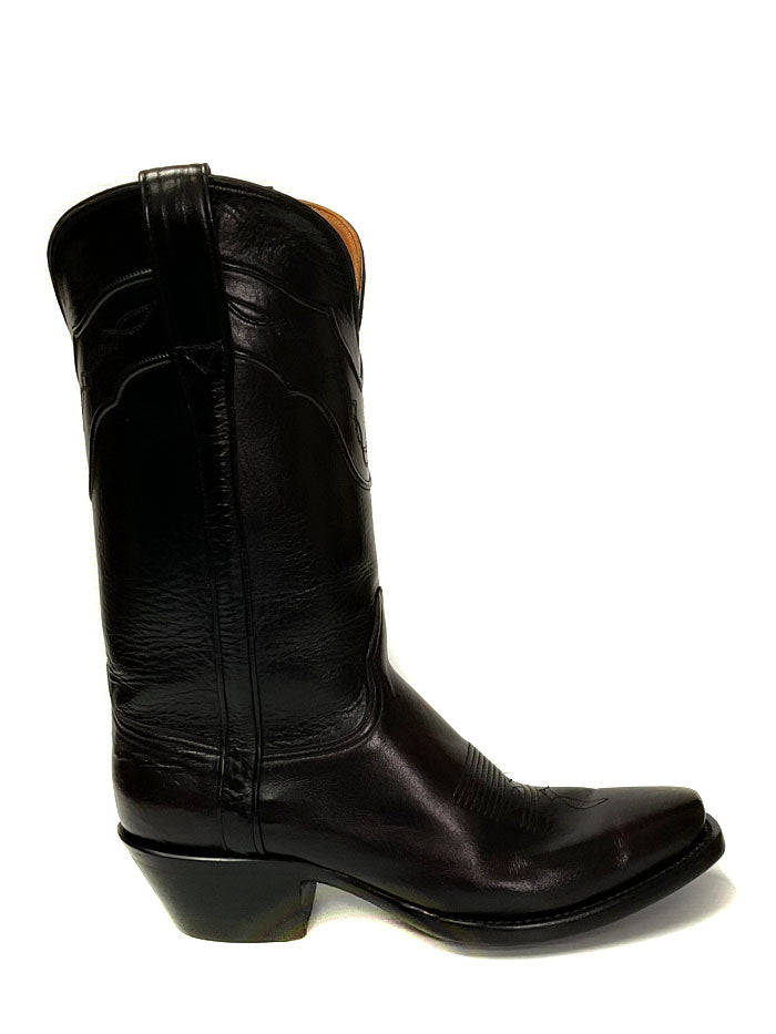 Black Jack BC466 Mens Florence Buffalo Boots Black Cherry side and front view. If you need any assistance with this item or the purchase of this item please call us at five six one seven four eight eight eight zero one Monday through Saturday 10:00a.m EST to 8:00 p.m EST