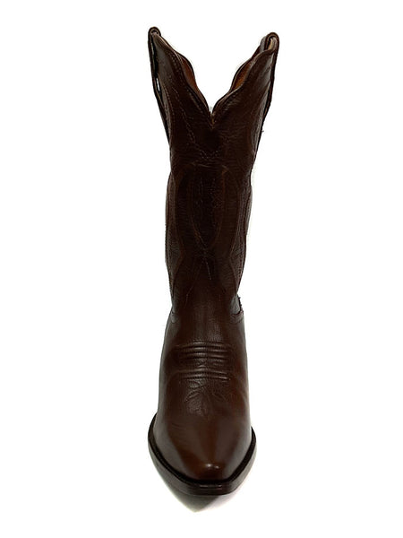 Dan Post DP4323 Womens Mataya Leather Boot Antique Tan front view. If you need any assistance with this item or the purchase of this item please call us at five six one seven four eight eight eight zero one Monday through Saturday 10:00a.m EST to 8:00 p.m EST