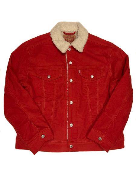 Levi s 361370053 Womens Ex Boyfriend Sherpa Corduroy Jacket