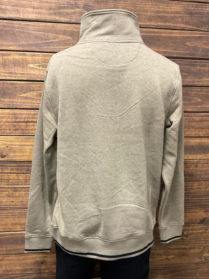 Kimes Ranch FILMORE Mens Fleece Army Heather front view