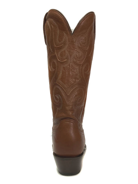 Lucchese M3429.R3 Mens Baker Boots Whiskey back view. If you need any assistance with this item or the purchase of this item please call us at five six one seven four eight eight eight zero one Monday through Saturday 10:00a.m EST to 8:00 p.m EST