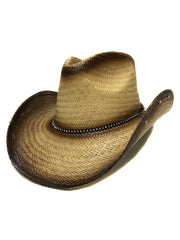 Austin Hats 05-134 FOREVER PROMISED Straw Hat Natural side  and front view. If you need any assistance with this item or the purchase of this item please call us at five six one seven four eight eight eight zero one Monday through Saturday 10:00a.m EST to 8:00 p.m EST