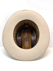 Justin JF0670STAT-2614 Mens Bent Rail 6X Statesman Felt Hat Buck inside view. If you need any assistance with this item or the purchase of this item please call us at five six one seven four eight eight eight zero one Monday through Saturday 10:00a.m EST to 8:00 p.m EST
