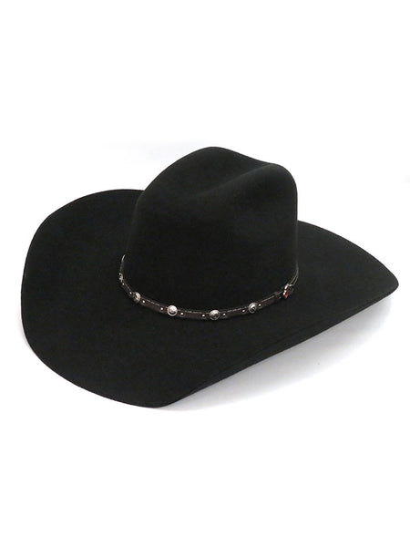 Justin JF0230BUST4402 Mens 2X Buster Premium Felt Hat Black at JC Western Wear