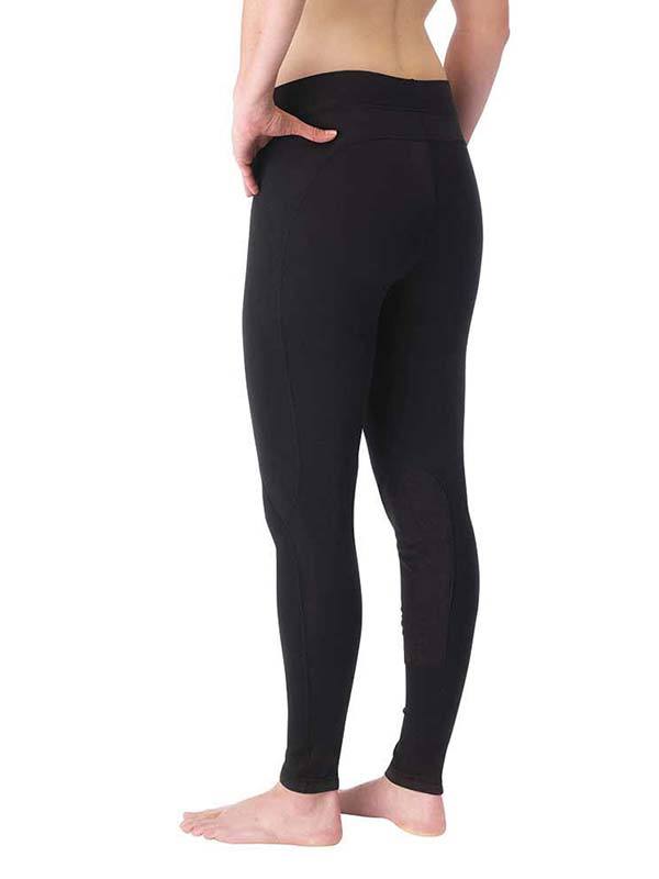 Kerrits 50200 Womens Flow Rise Knee Patch Performance Tight Black or Tan. If you need any assistance with this item or the purchase of this item please call us at five six one seven four eight eight eight zero one Monday through Saturday 10:00a.m EST to 8:00 p.m EST