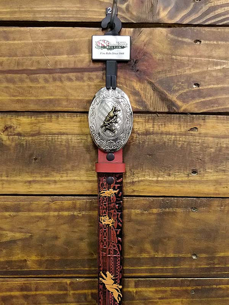 Nocona N4422002 Kids Rodeo Printed Brown Leather Belt . If you need any assistance with this item or the purchase of this item please call us at five six one seven four eight eight eight zero one Monday through Saturday 10:00a.m EST to 8:00 p.m EST