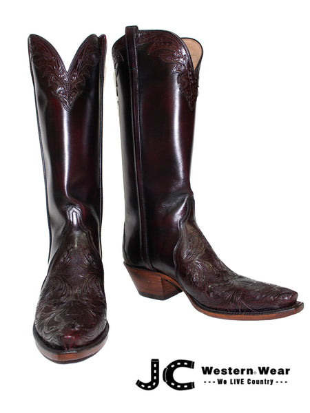 Black lucchese hotsell women's boots