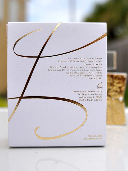 Tru Fragrance 91571 Womens Lace Western Eau de Parfum back of box view  If you need any assistance with this item or the purchase of this item please call us at five six one seven four eight eight eight zero one Monday through Satuday 10:00 a.m. EST to 8:00 p.m. EST