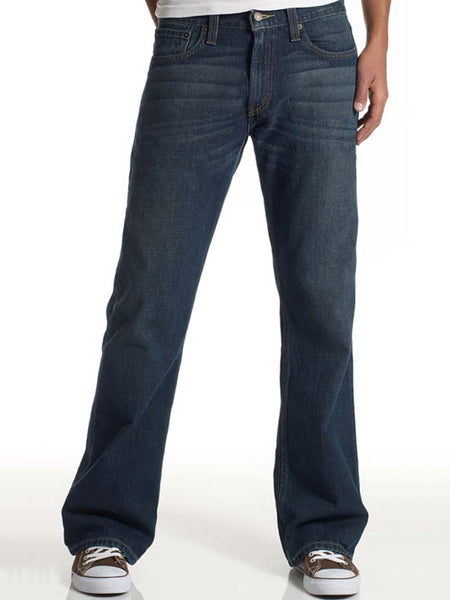 Levi's 055274257 Mens Slim Bootcut Jeans Overhaul front view. If you need any assistance with this item or the purchase of this item please call us at five six one seven four eight eight eight zero one Monday through Saturday 10:00a.m EST to 8:00 p.m EST