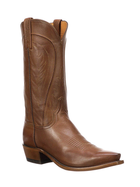 Lucchese N1596.54 Mens Classics Bart Ranch-Hand Leather Boots Burnished Tan side / front view. If you need any assistance with this item or the purchase of this item please call us at five six one seven four eight eight eight zero one Monday through Saturday 10:00a.m EST to 8:00 p.m EST