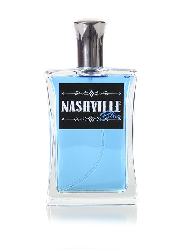 Murcielago NASHVILLE BLUE Mens Authentic Cologne Spray front view of bottle and box  If you need any assistance with this item or the purchase of this item please call us at five six one seven four eight eight eight zero one Monday through Satuday 10:00 a.m. EST to 8:00 p.m. EST