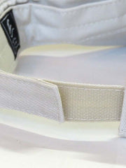 Outdoor Cap Mens Garment Washed Cotton Twill Visor GWTV-100 close up. If you need any assistance with this item or the purchase of this item please call us at five six one seven four eight eight eight zero one Monday through Saturday 10:00a.m EST to 8:00 p.m EST