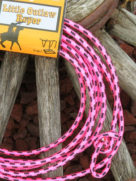 M&F 5010329 Kids Little Outlaw Roper Lasso 2-Tone at JC Western Cowboy Rope