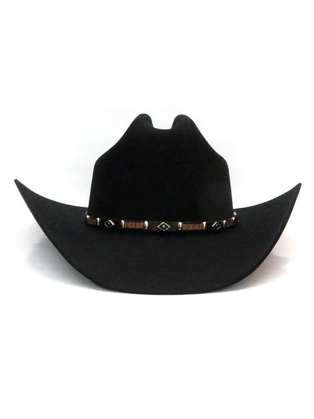 Resistol RFBLKR-524207 BLACK ROCK George Strait Collection Felt Hat Black -  1