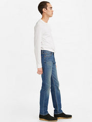 Levi's 045114908 Mens 511 Slim Fit Flex Jeans Mother Load Medium Wash side view. If you need any assistance with this item or the purchase of this item please call us at five six one seven four eight eight eight zero one Monday through Saturday 10:00a.m EST to 8:00 p.m EST