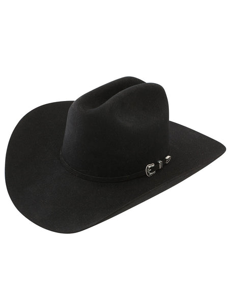 Stetson SFSKYL-754007 SKYLINE 6X 4" Brim Felt Hat Black front and back view. If you need any assistance with this item or the purchase of this item please call us at five six one seven four eight eight eight zero one Monday through Saturday 10:00a.m EST to 8:00 p.m EST
