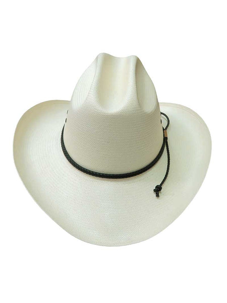 Stetson SSCRCMK603681 Carson 10X Straw Western Hat Natural front view. If you need any assistance with this item or the purchase of this item please call us at five six one seven four eight eight eight zero one Monday through Saturday 10:00a.m EST to 8:00 p.m EST