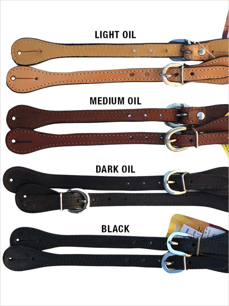 Tough 1 78-3643 Mens Leather Western Spur Straps front view all 4 colors. If you need any assistance with this item or the purchase of this item please call us at five six one seven four eight eight eight zero one Monday through Saturday 10:00a.m EST to 8:00 p.m EST