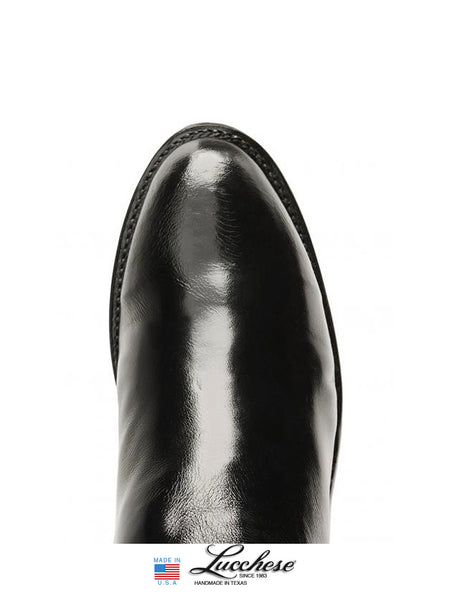 Lucchese T0082.C2 Mens 1883 Lonestar Roper Boots Black toe view. If you need any assistance with this item or the purchase of this item please call us at five six one seven four eight eight eight zero one Monday through Saturday 10:00a.m EST to 8:00 p.m EST