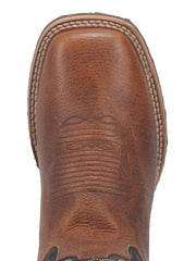 Dan Post DP4906 Mens BOLDON Western Leather Boots Cognac toe view. If you need any assistance with this item or the purchase of this item please call us at five six one seven four eight eight eight zero one Monday through Saturday 10:00a.m EST to 8:00 p.m EST