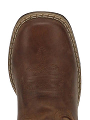 Dan Post DPC2964 Kids Storms Eye Jr Leather Boots Brown Toe view. If you need any assistance with this item or the purchase of this item please call us at five six one seven four eight eight eight zero one Monday through Saturday 10:00a.m EST to 8:00 p.m EST