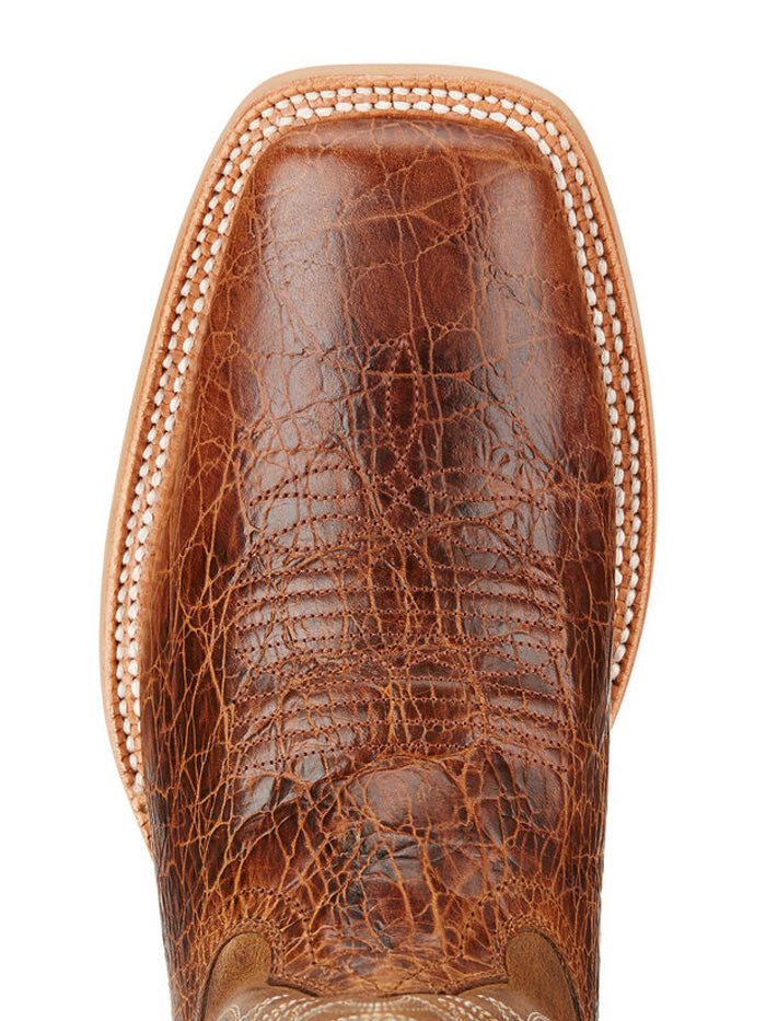 Ariat 10017381 Mens Cowhand Wide Square Western Boot Adobe Clay FRONT SIDE. If you need any assistance with this item or the purchase of this item please call us at five six one seven four eight eight eight zero one Monday through Saturday 10:00a.m EST to 8:00 p.m EST
